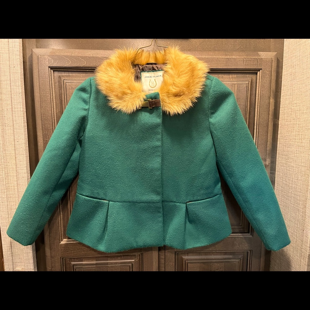 Girls like new wool jacket by Janie & Jack